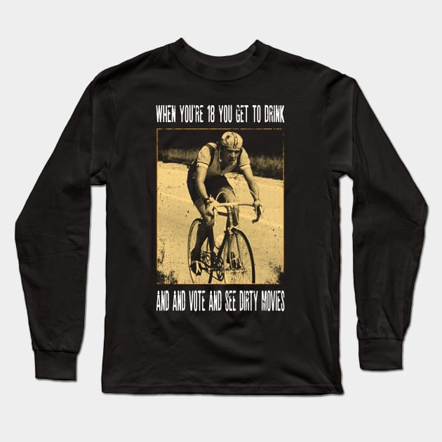Underdogs of the Road Breaking Character Shirt Long Sleeve T-Shirt by Beetle Golf